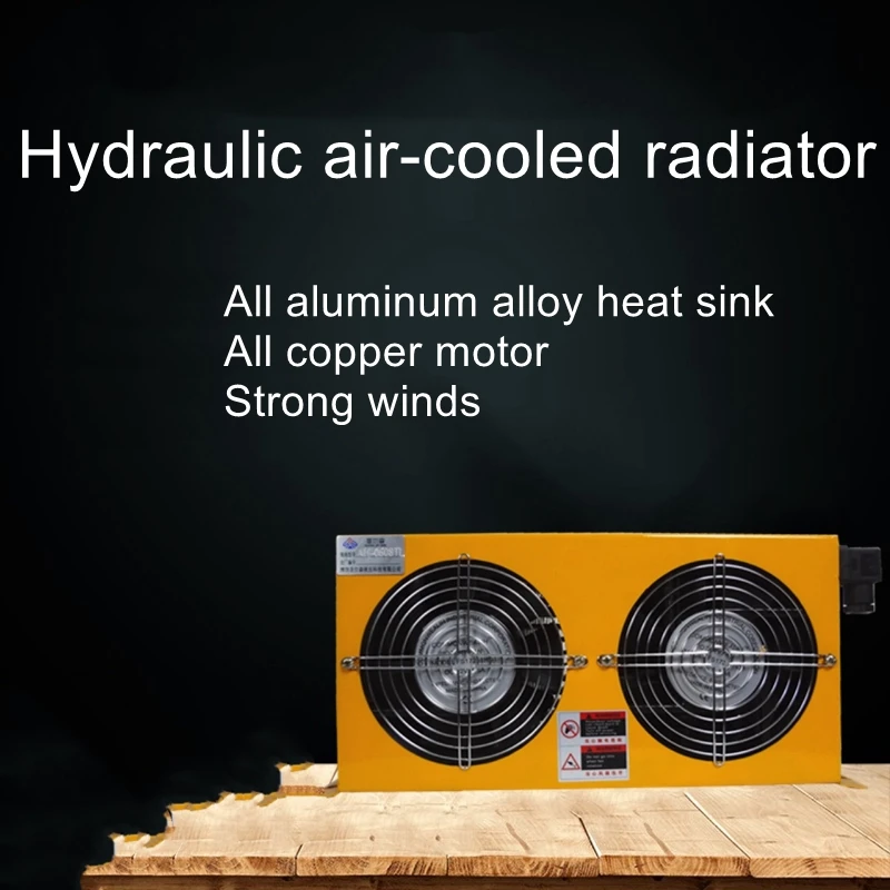 AH0608TL-CA radiador de óleo hidráulico do radiador do ventilador duplo