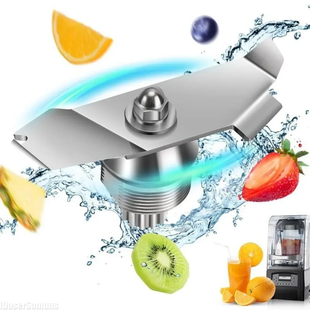 Juicer Blades Sharp Cutting Speed Advanced Blades for Vitamix 15990 Quite One Series 2-Blade Blenders 32/64 Oz.