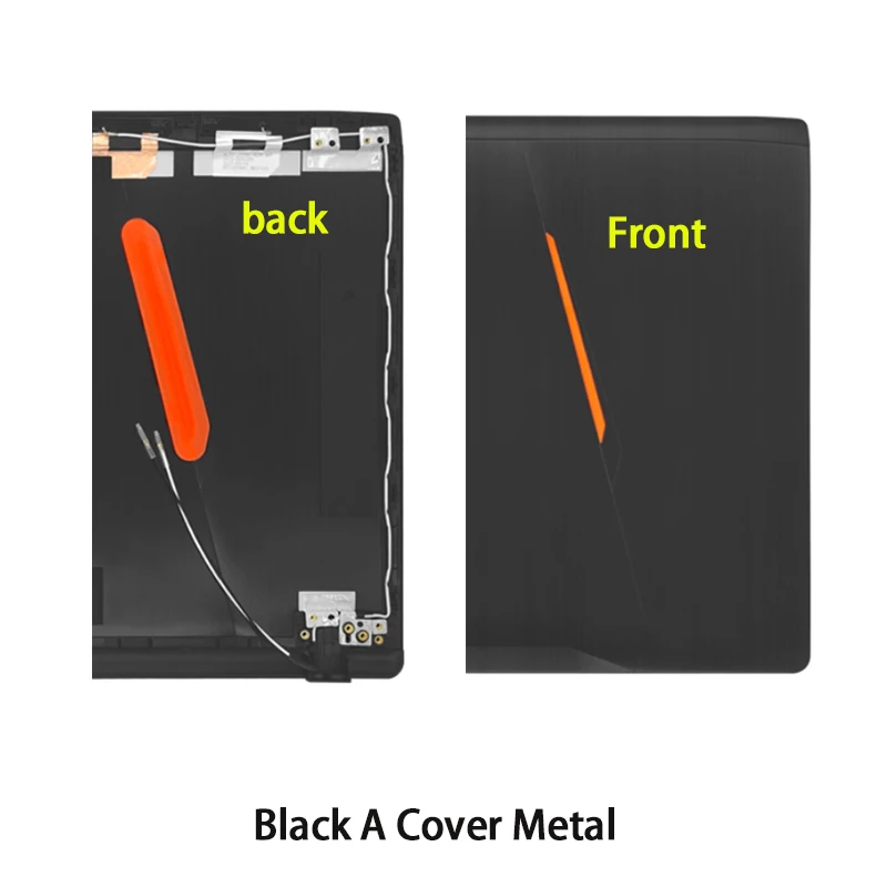 para gl553 gl553v gl553vd fx553 zx553 fz53 fx53 kx53 lcd capa traseira moldura frontal palmrest inferior caso dobradiças 15.6