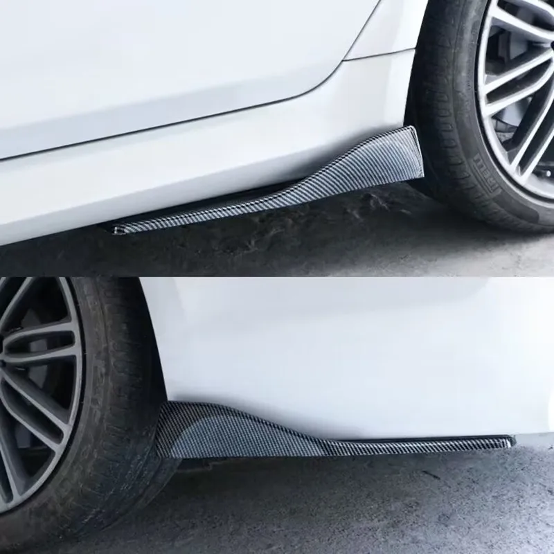 48CM Side Skirts For Cars Universal Bumper Spoiler Splitter Extensions For BMW E90 For VW Golf 5 6 Accessories for Skida car