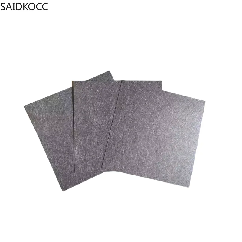 SAIDKOCC Titanium Fiber Felt PEM Electrolytic Water/fuel Cell Anode Research Experiment Filter Material Corrosion Resistance