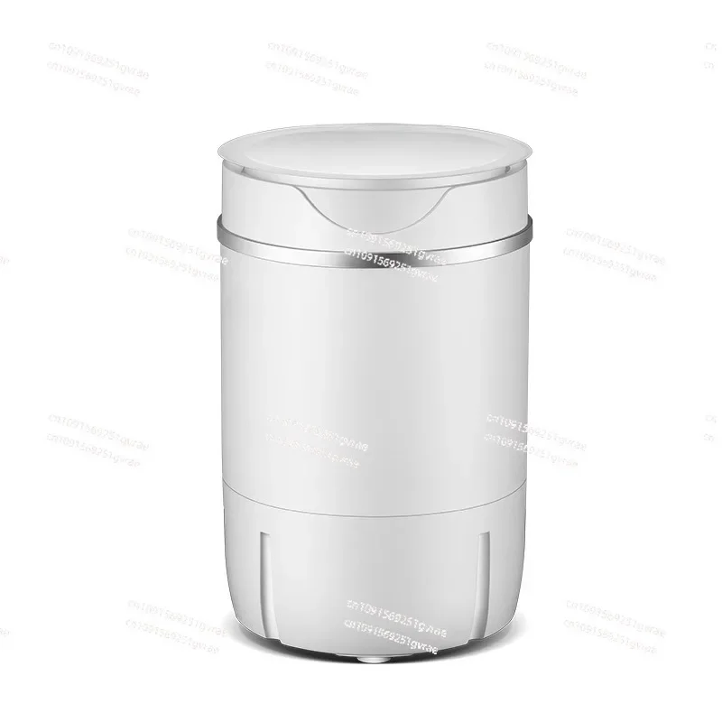 New Washing Machine Small Household Semi-automatic Mini Washing Machine Blue Light Elution Integrated Free Drain Basket