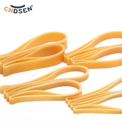 High Elastic Latex Rubber Band Stretchable Sturdy Latex Bands Rings Width 10-30mm