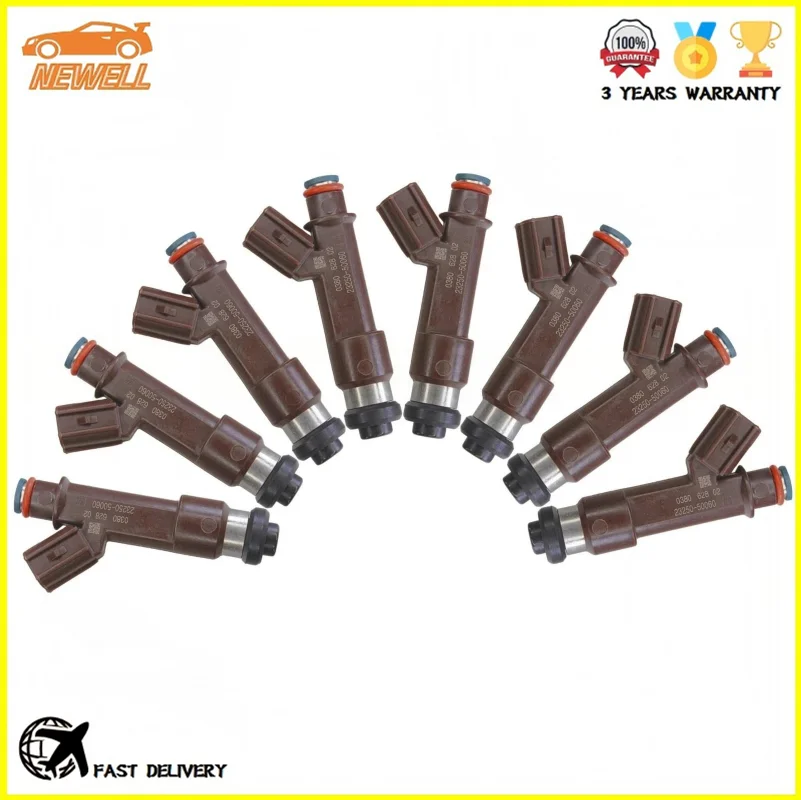 

8pcs 23250-50060 23209-50060 Fuel Injector For 2005-2009 TOYOTA LAND CRUSTER 4700 LINGZ TUNDRA SEQUOIA 4RUNNER GX470 LX470 4.7L