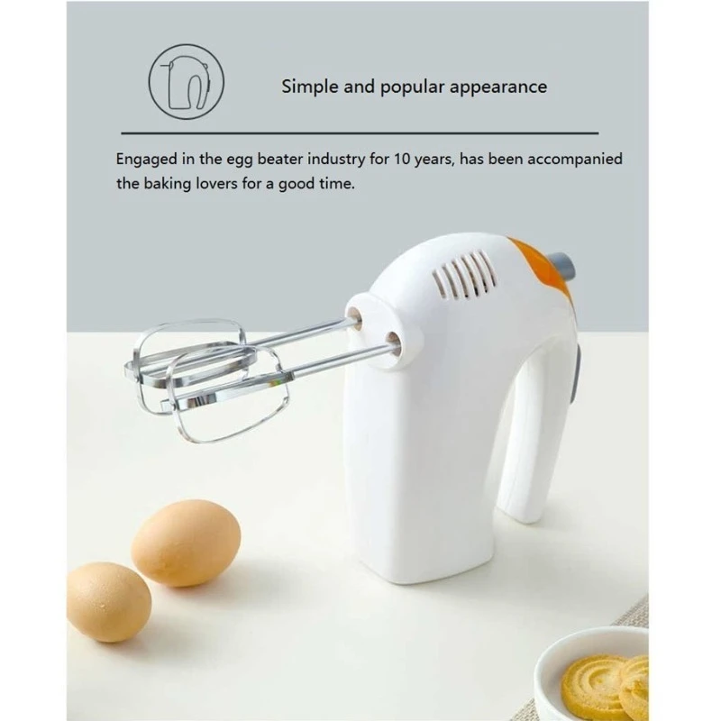 Household appliances 5-speed electric manual blender cake food egg blender juicer 125W