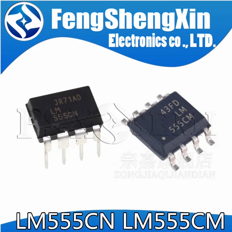 10pcs LM555CN DIP8 LM555 DIP-8 555CN DIP LM555CM sop LM555CMX SOP-8