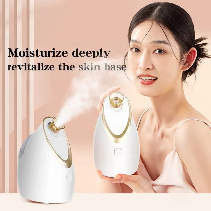 customization Facial Beauty Ionic Facial Steamer Warm Thermo Spray Moisture Hot Spray Electric Nano OEM ODM