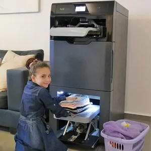 Máquina de lavar roupa dobrável de tecido dobrável de alta qualidade Equipamento comercial de lavanderia cinza 6 principais vendas maquina foldimate - №2