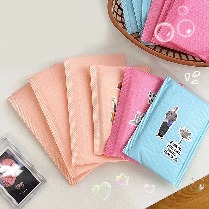 10Pcs Bubble Mailers Padded Envelopes Packaging Waterproof Shipping Bags Festival Gift Packaging Supplies