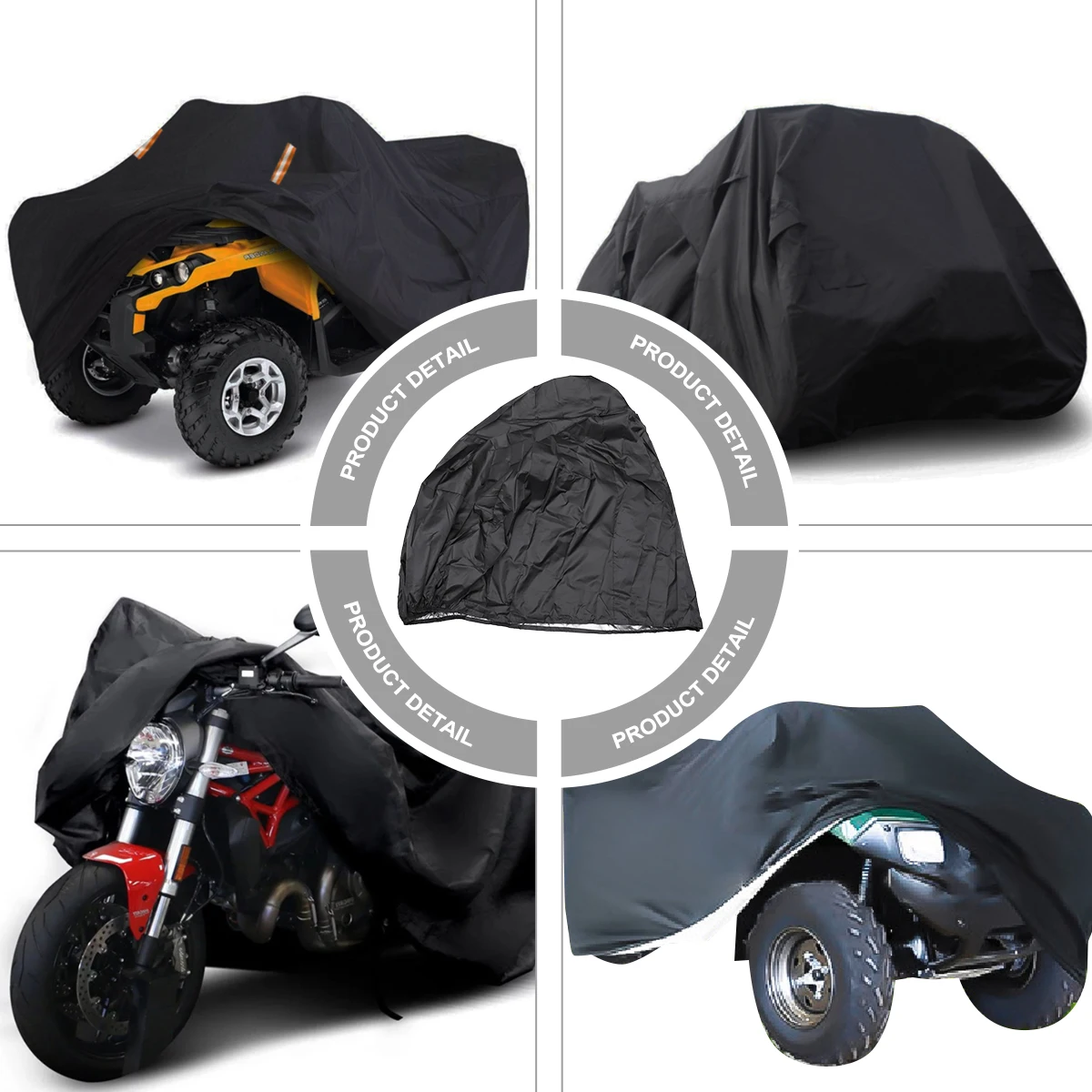 

Waterproof Grass Machine Cover Lawn Mower Reaper Pullover Outdoor Protector Dustproof UV Resistant Lightweight Car Cover Vehicle