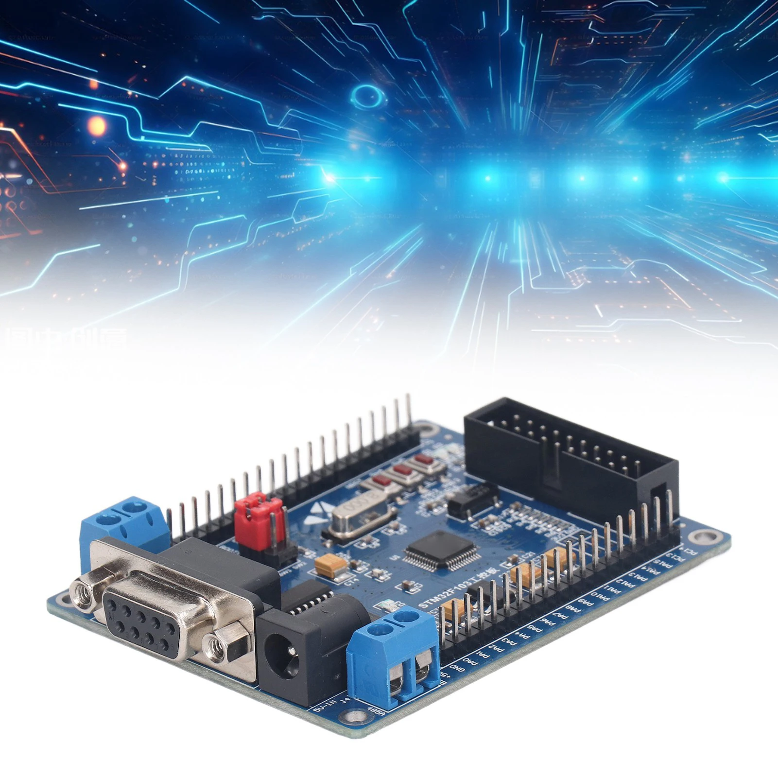 

Отладочная плата ARM STM32, все контакты доступны, STM32F103C8T6, учебная плата ARM с CAN485 STM32F103C8T6