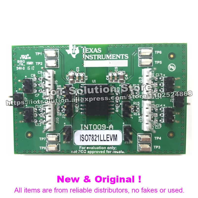 ISO7821LLEVM High-Performance Isolated Dual LVDS Bidirectional Buffer Evaluation Module
