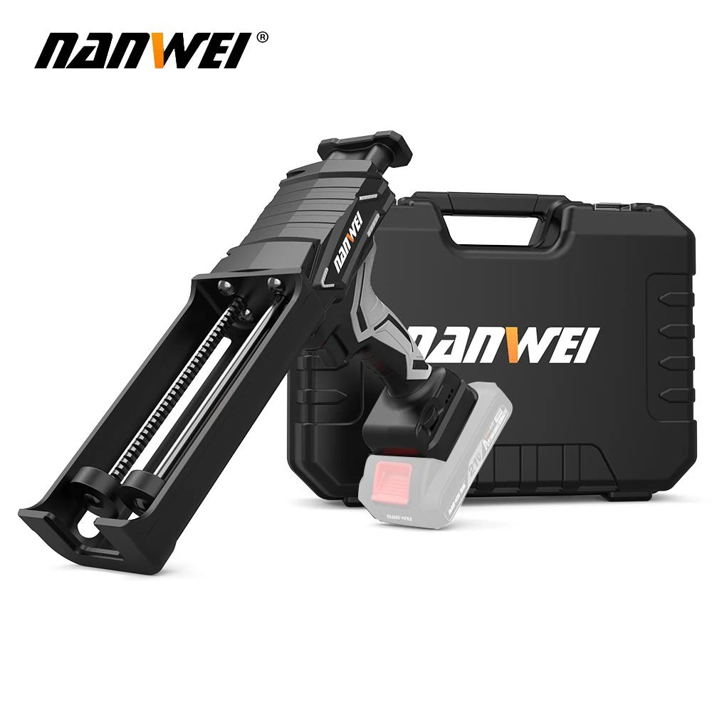 

Cordless Electric Seam Gun Double Tube Powerful Caulking Home DIY Glue & Fill Tool Tile Seam Gun