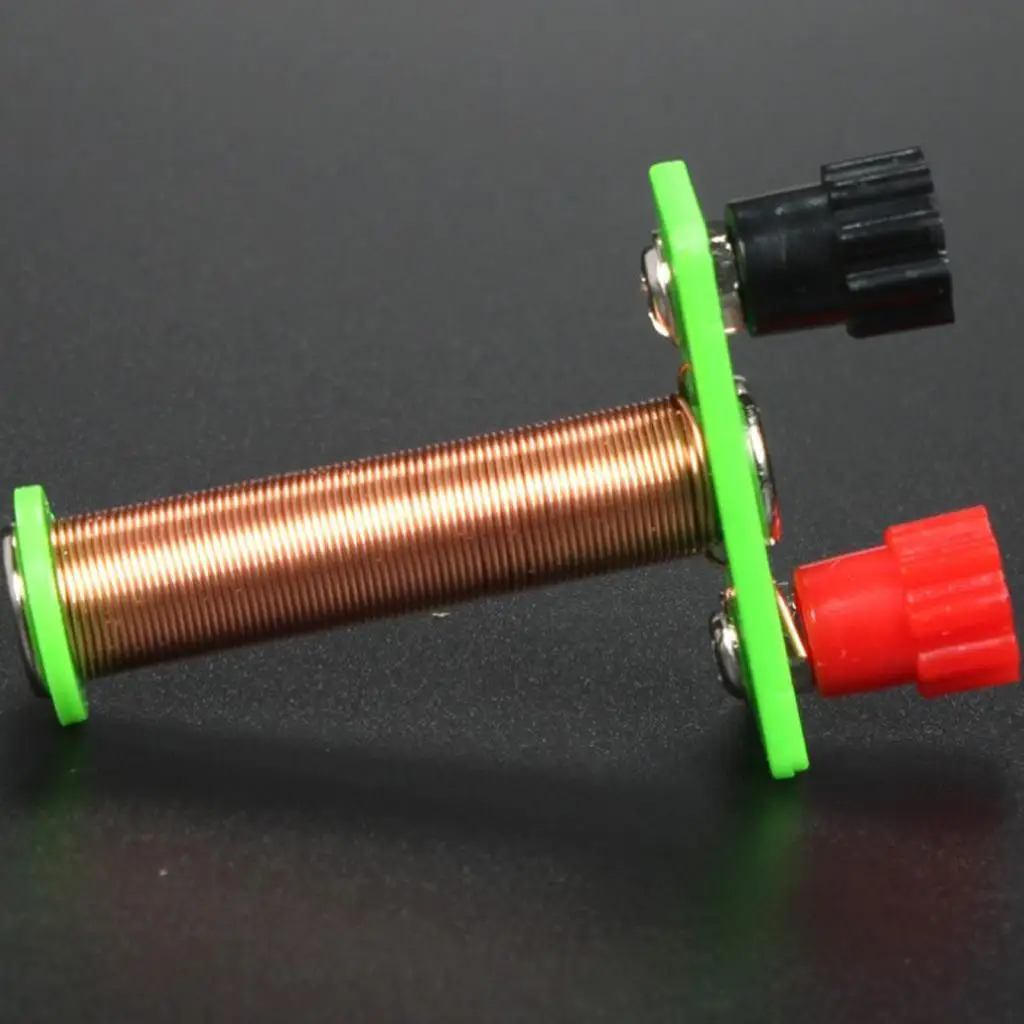 DIY Electromagnet Experiment Kit for Physics - usage example