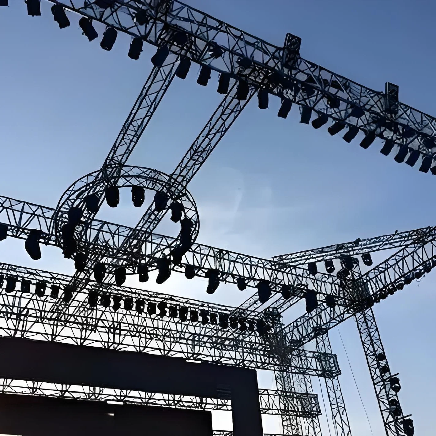 Hot Sale DJ Truss Trusses for Events Outdoor Aluminum Truss System and Concert Stage Podium