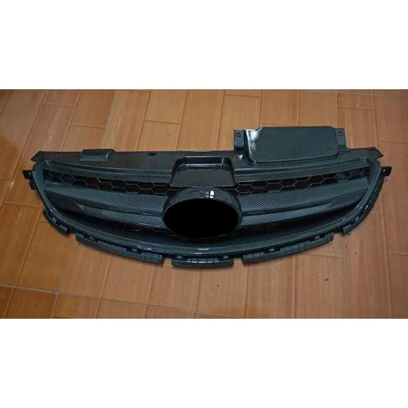 Front Bumper Grill for Hyundai Elantra 12-18 modified Hood trim Grille Mask Radiator Body kit Car Accessories