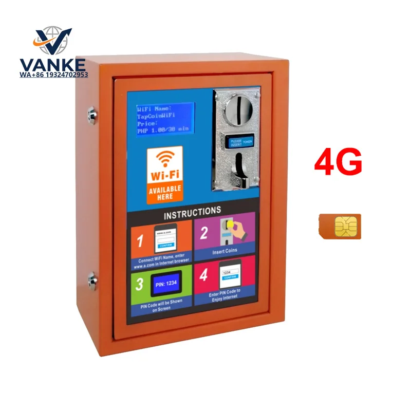 New Product Ideas 2025 Wall Mounted 4G LCD Screen Vending Machines With P-I N Code Function Wi Fi M quina Expendedora