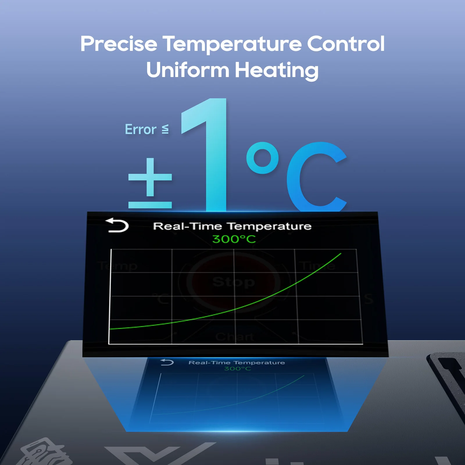 Xwitzeal JR1 Smart Constant Temperature Desoldering Station Kit for IPhone X-16PM Repair Bonding Delamination Desoldering Tools