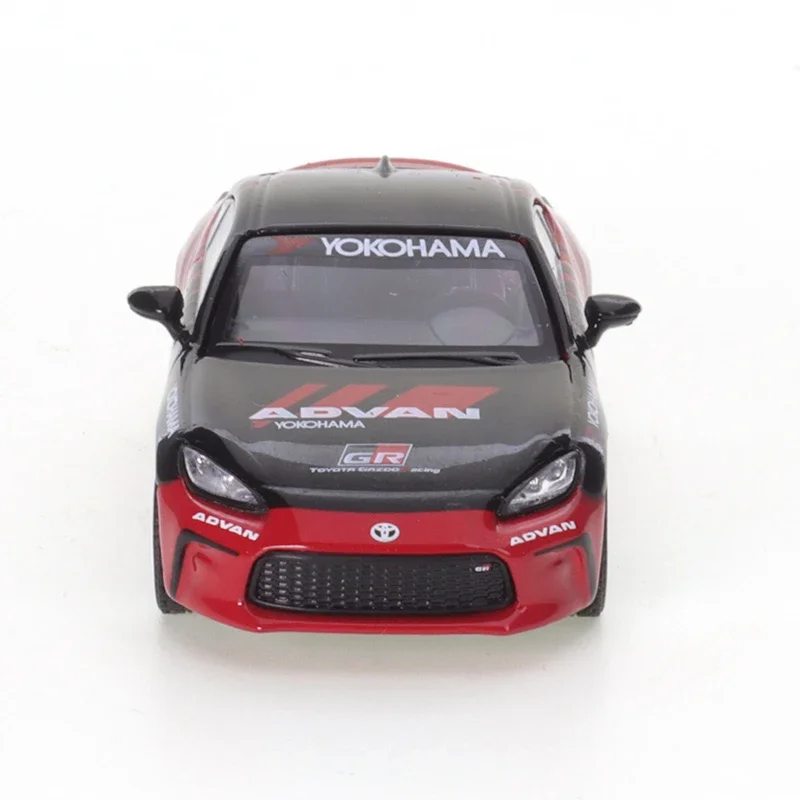 Xcartoys Poprace 1/64 Toyota GR86-ADVAN Auto 'S Gelegeerd Speelgoed Motorvoertuig Diecast Metalen Model Kids Xmas Cadeau Speelgoed Voor Jongens