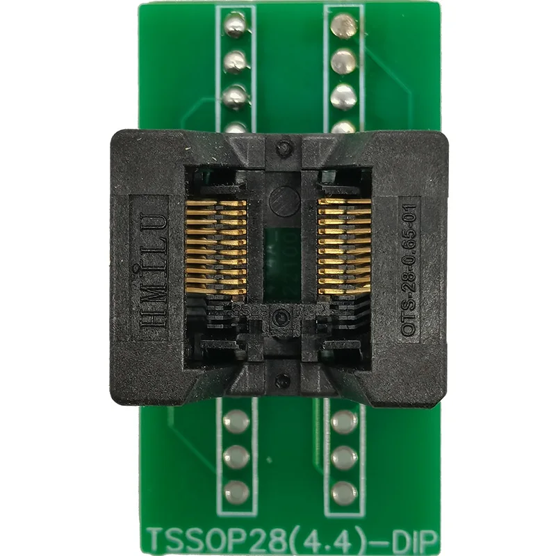 TSSOP20 Burning Station Ssop20 Test Socket ST Chip Programming Socket OTS28-0.65-01