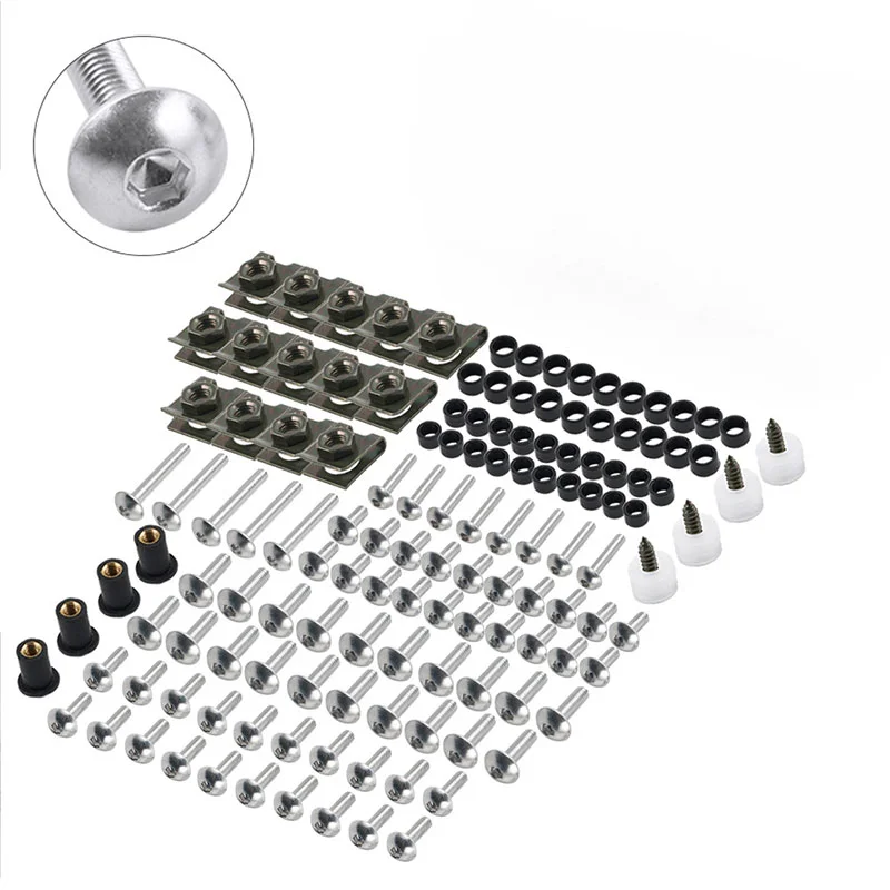 

For BMW Motorrad S1000RR M1000RR R1250RT K1600 Grand America/B/GTL R1250GS F850GS F750GS Motorcycle Fairing Screws Set Bolts Kit