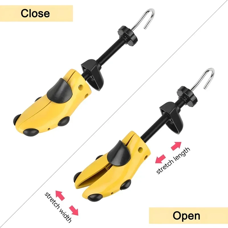 Repacego 1/2pcs Shoe Trees Adjustable Shoe Stretcher Plastic Expander Men Women Unisex Length Width shoes Extender Keeper Heels image 5