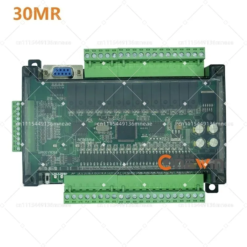 Industrial Programmable Logic Control Board, 6AD 2DA Analog Input Output, Relay Output, RTC RS485 CAN Bus Communication
