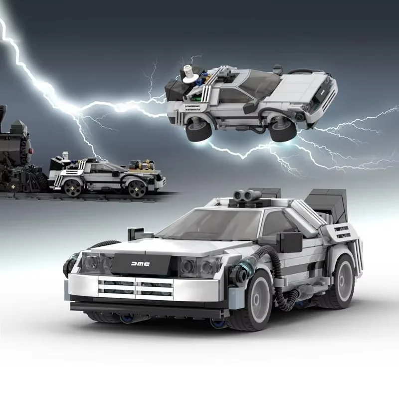 

Модель игрушечного автомобиля MOC - подходит для детского набора для сборки научной фантастики - на заказ - креативный подарок для мальчиков и девочек