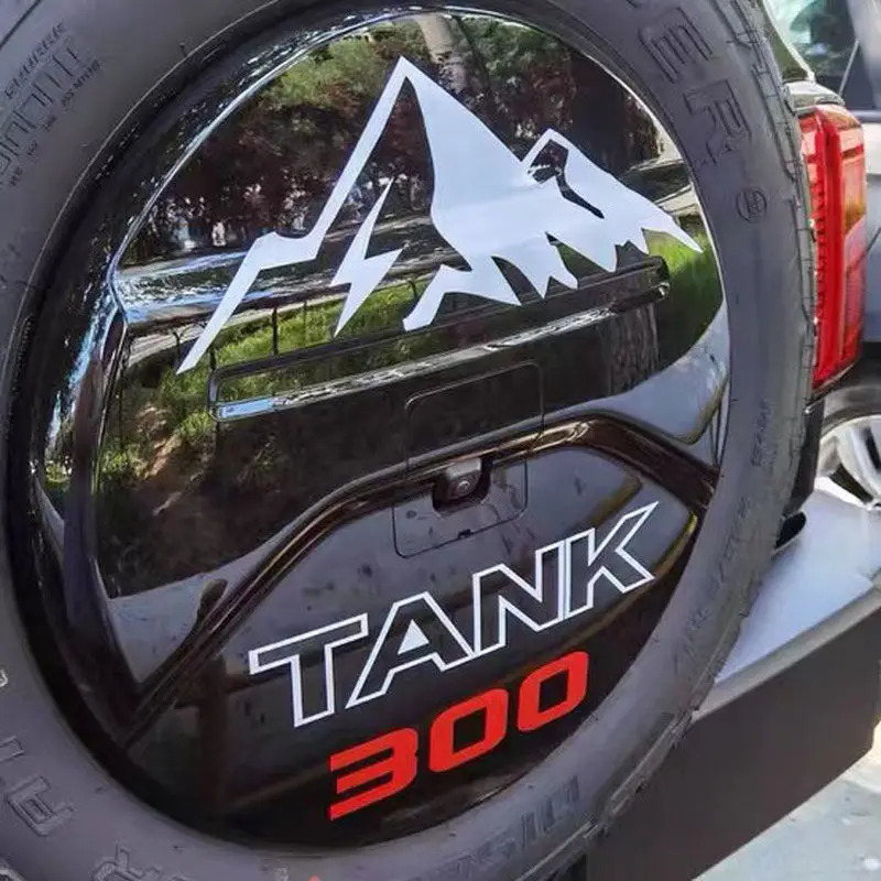 

Наклейка на корпус танка 300 для Great Wall Tank 300, капот автомобиля, креативная наклейка, декоративный декор для запасного колеса, защита для тюнинга «сделай сам»