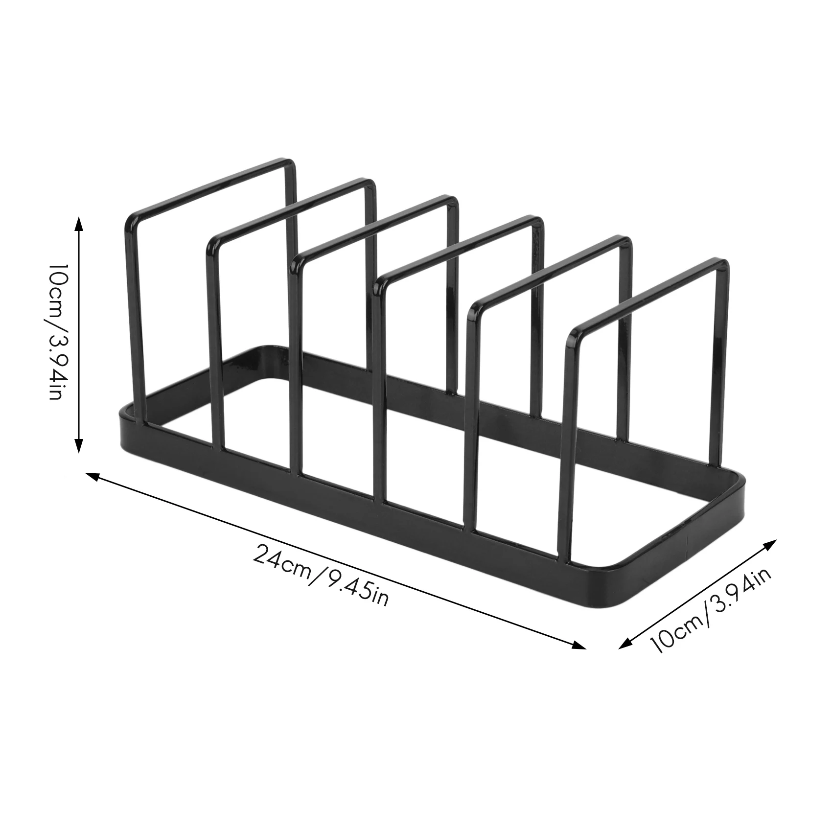 Customer Favorite Euro Kitchen Organizer For Plates, Cutting Boards Bakeware Reusable Containers, And Lids Holder Rack