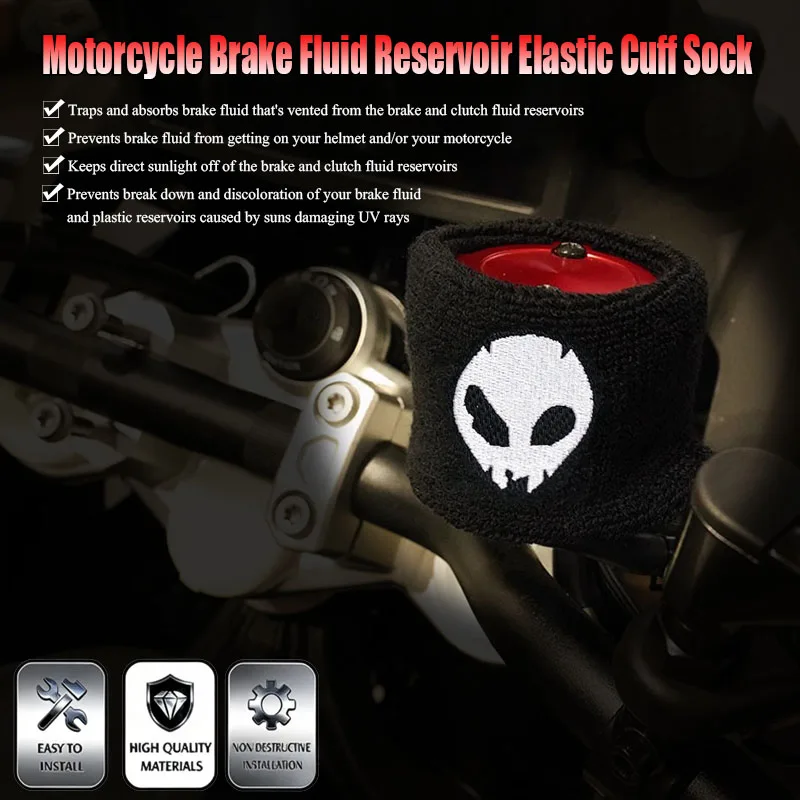 Fit For TRACER9 GT tracer7 gt TRACER 900 700 GT Motorcycle Front Brake Fluid Reservoir Cover Oil Cup Sock