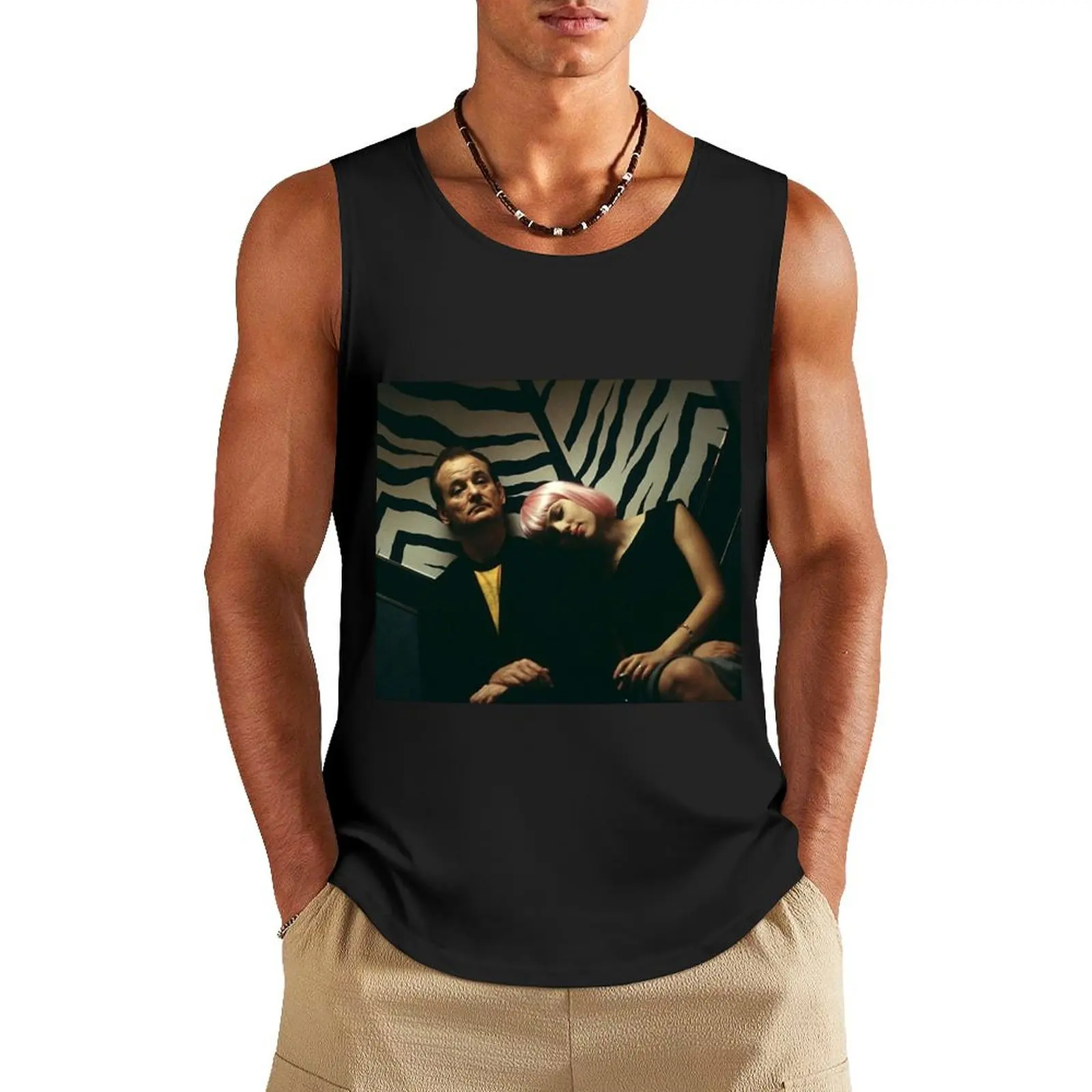 Lost in Translation Poster Tank Top fitness clothing for men summer clothes Sports shirt man