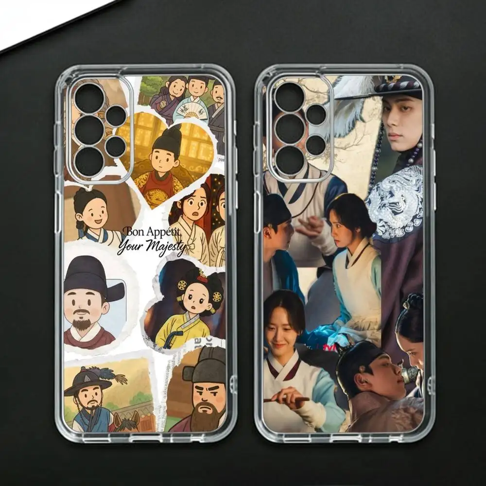 Bon A-Appetit Your M-Majesty  Phone Case For Samsung Galaxy A71,A70,A52,A51,A40,A30 Transparent Cover
