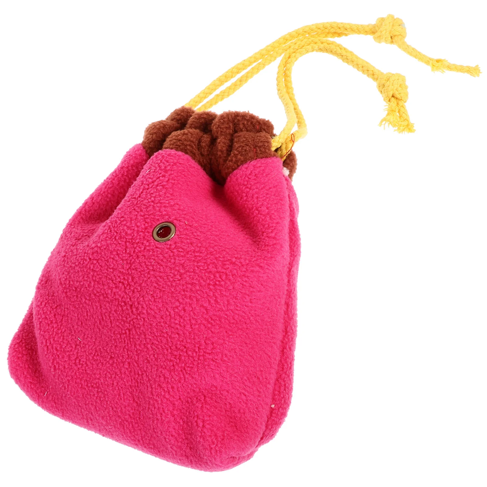 حقيبة حمل الحيوانات الأليفة المحمولة حقيبة تخزين الحيوانات الأليفة في الهواء الطلق حقيبة عملية للحيوانات الأليفة مستلزمات الحيوانات الأليفة المفيدة للهامستر (وردي) #3