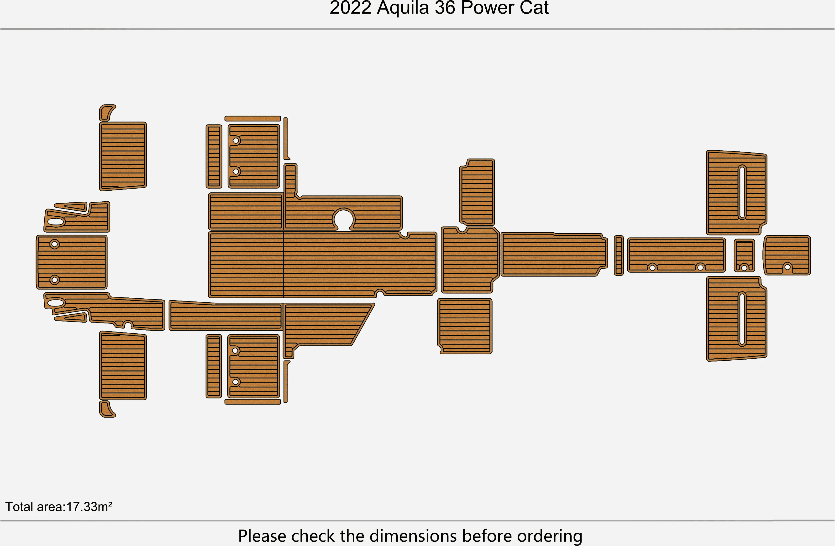 2022 Aquila 36 Power Cat 1/4
