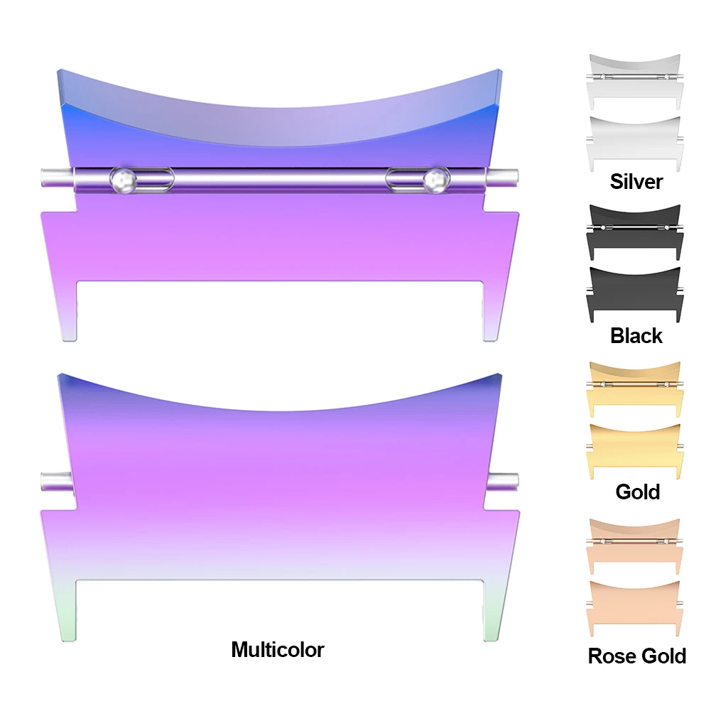 Verbindungs adapter Edelstahl-Verbindungs adapter Schnellverschluss-Feder stangen adapter für Samsung Galaxy Watch
