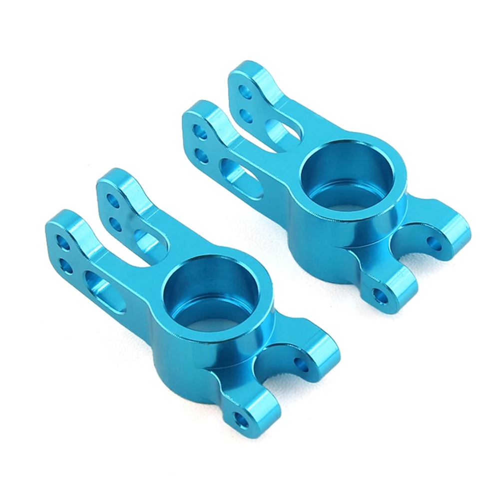 2Pcs Metal Rear Hub Carrier Rear Knuckle Upright 860008 for HSP 94762 1/8 RC Car Upgrade Parts