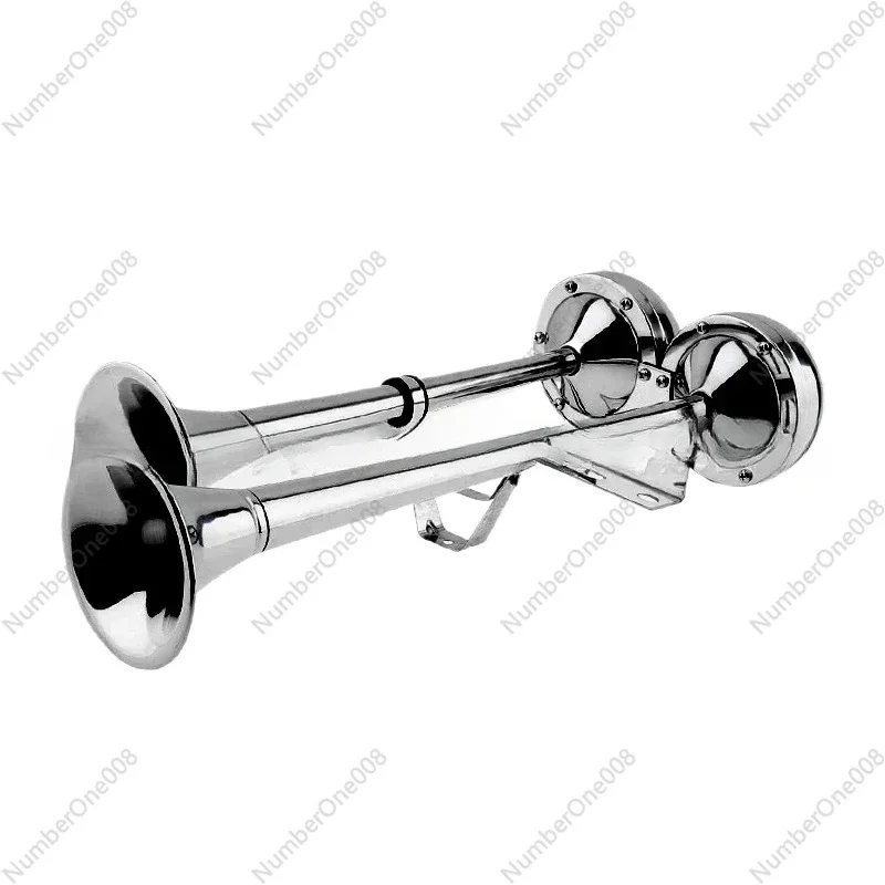 Single And Double Tube 304 Stainless Steel Electric Horn Suitable For Ship Car And Air Horn