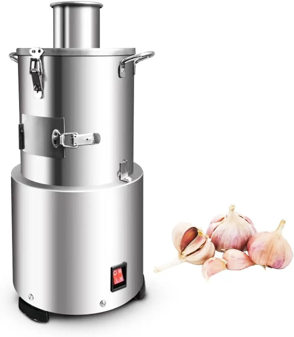 

Commercial Stainless Steel Garlic Peeling Machine Motor New Clove Separator For Restaurant Farm Manufacturing Plant Factory
