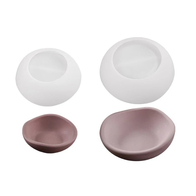 831A Irregular Silicone Resin Mold Craft Projects Molds Silicone Texture Perfect for Jewelry Dishes and Decorative Bowls
