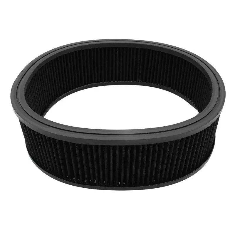 Dependable-1 PCS Air Cleaner Elements Replacement Filter 14Inch By 4Inch High Flow Round Air Filters Auto Accessories Universal