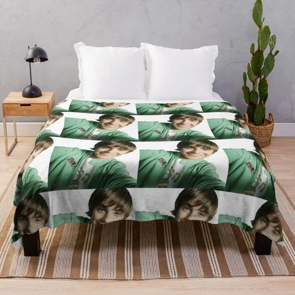 

Zac Efron Selfie Throw Blanket Multi Use Warm Blanket for Living Room Bedroom