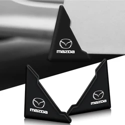 2Pcs Car Door Corner Silicone Anti-collision Protection Sticker For Mazda MS 2 3 6 7 Axela CX-5 CX-3 CX-7 Tenza Demio CX30 323