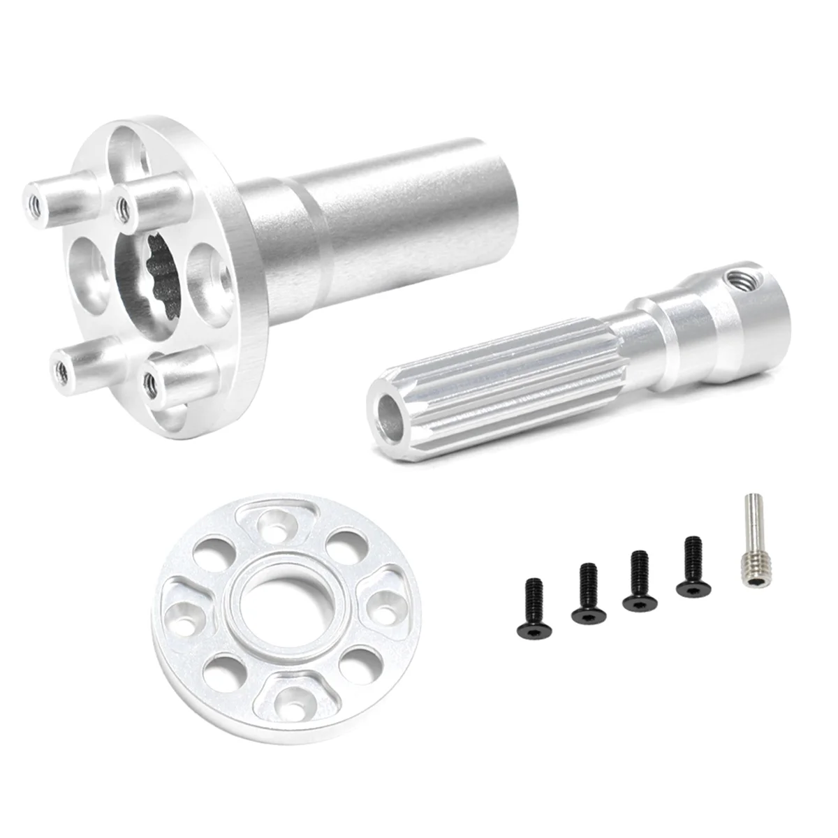 RC Car Aluminum Alloy Drive Shaft with Planetary Gearbox Kit for Traxxas UDR RC Car Upgrades