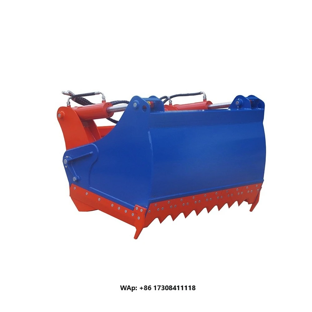 Tractor Attachment Quick Hitch Hydraulic Silage Shear Grab Farm Machine Front End Loader