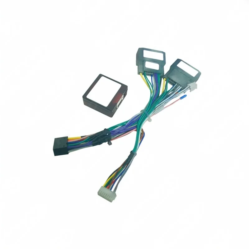 Quadlock Wiring Harness CAN Bus Decoder Quad Lock Car Android Cable Adapter for Dodge Ram Jeep Cherokee Wrangler