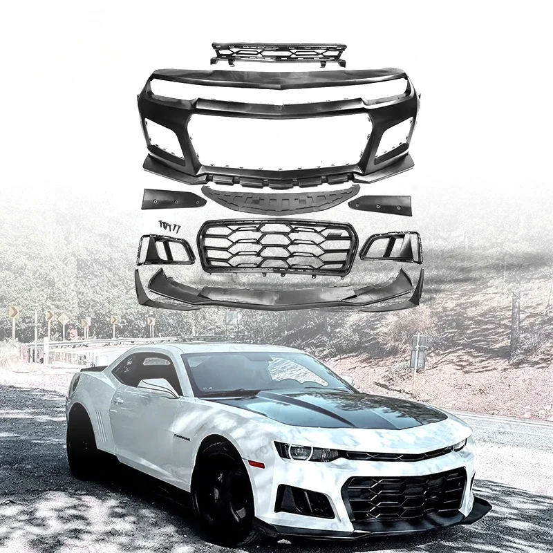 High Quality Body Kit Front Bumper ZL1 Style for Chevrolet Camaro 10-15 and 16-18 19-22