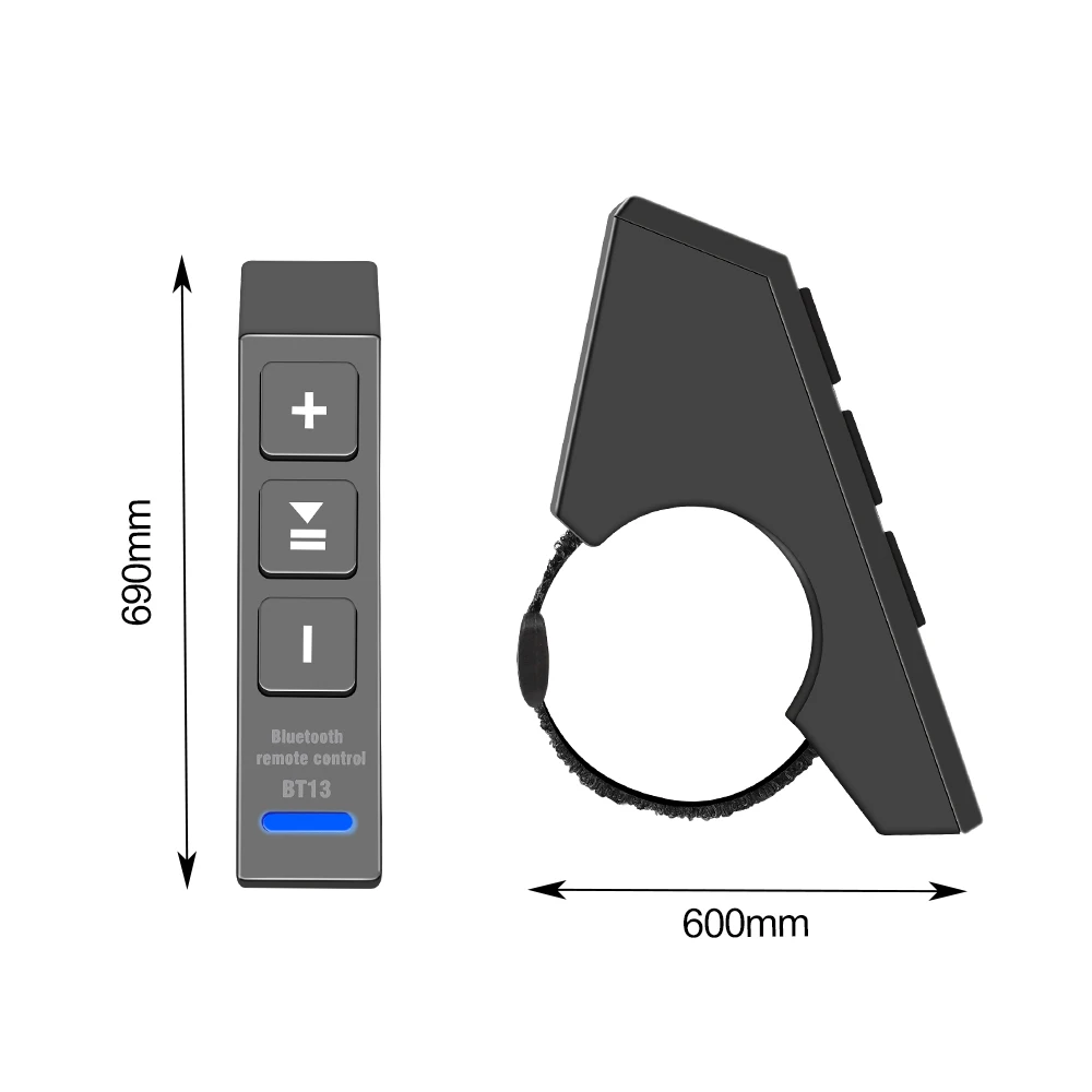 2PCSNew Waterproof Bicycle Handlebar Bluetooth Wireless Controller Motorcycle Handlebar
