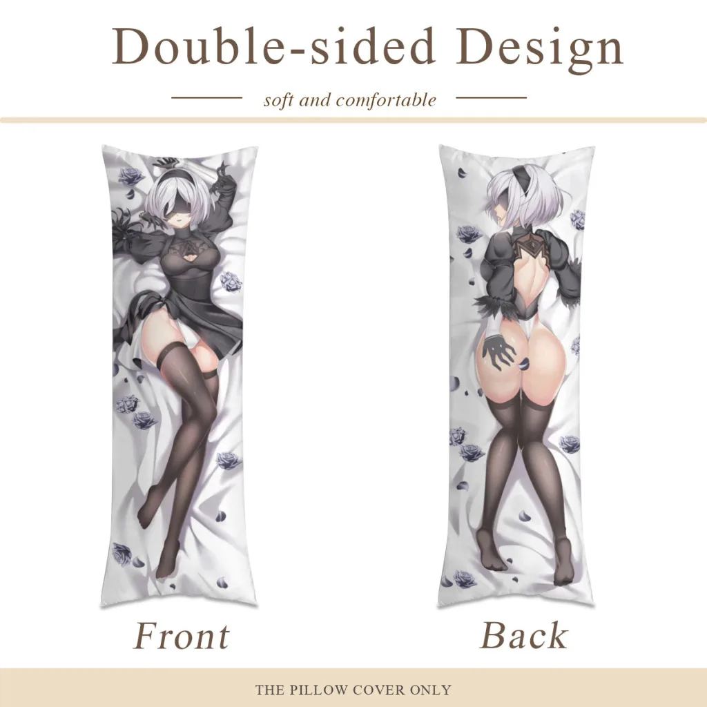 Dakimakura 2b Nier Automata Long Pillow Cushion Case  Dakimakura Cover Decorative Sleeping