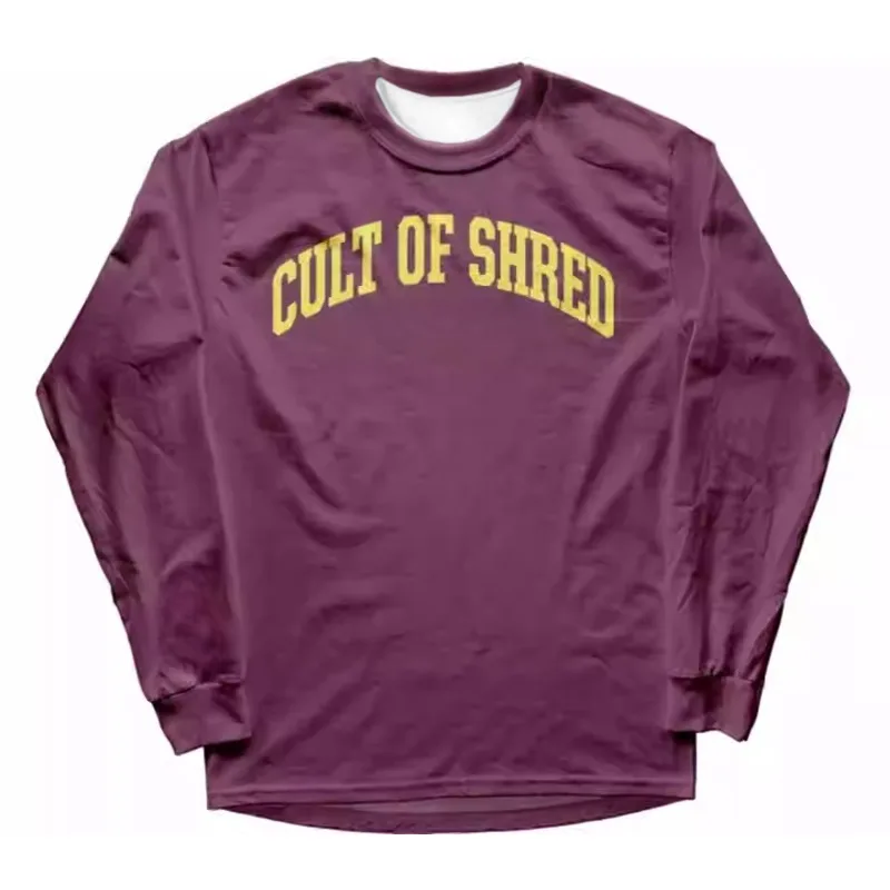 

Riding Speed Subdues Breathable Cycling Clothes Long Sleeved Summer Mountain Bike Off-road Jerseys Trendy Brand